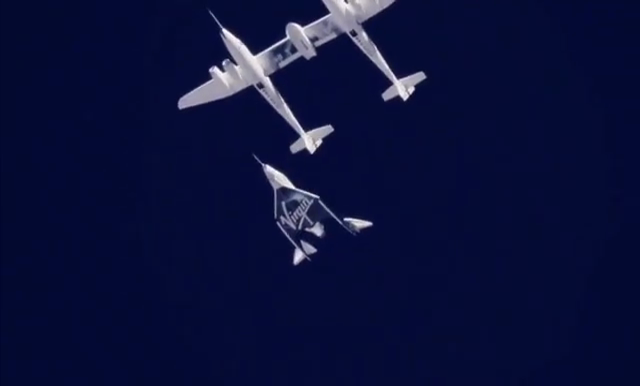 抵达太空边缘，维珍银河太空船再次出发